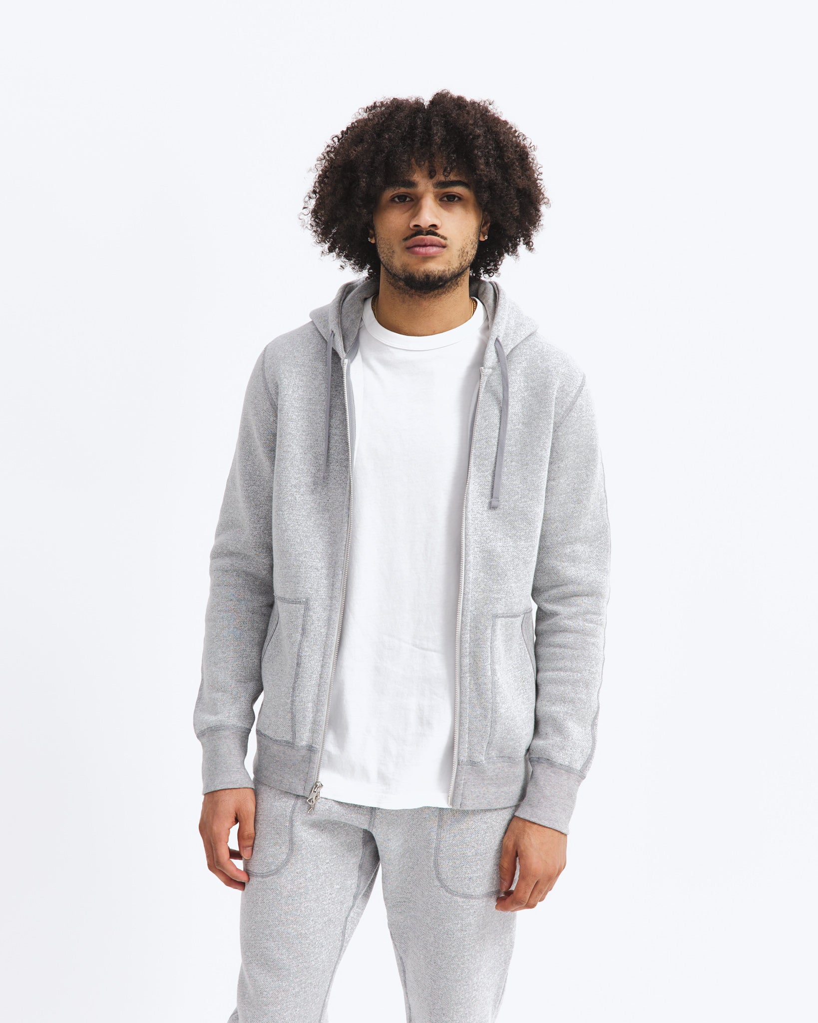 Tiger fleece 2025 full zip hoodie