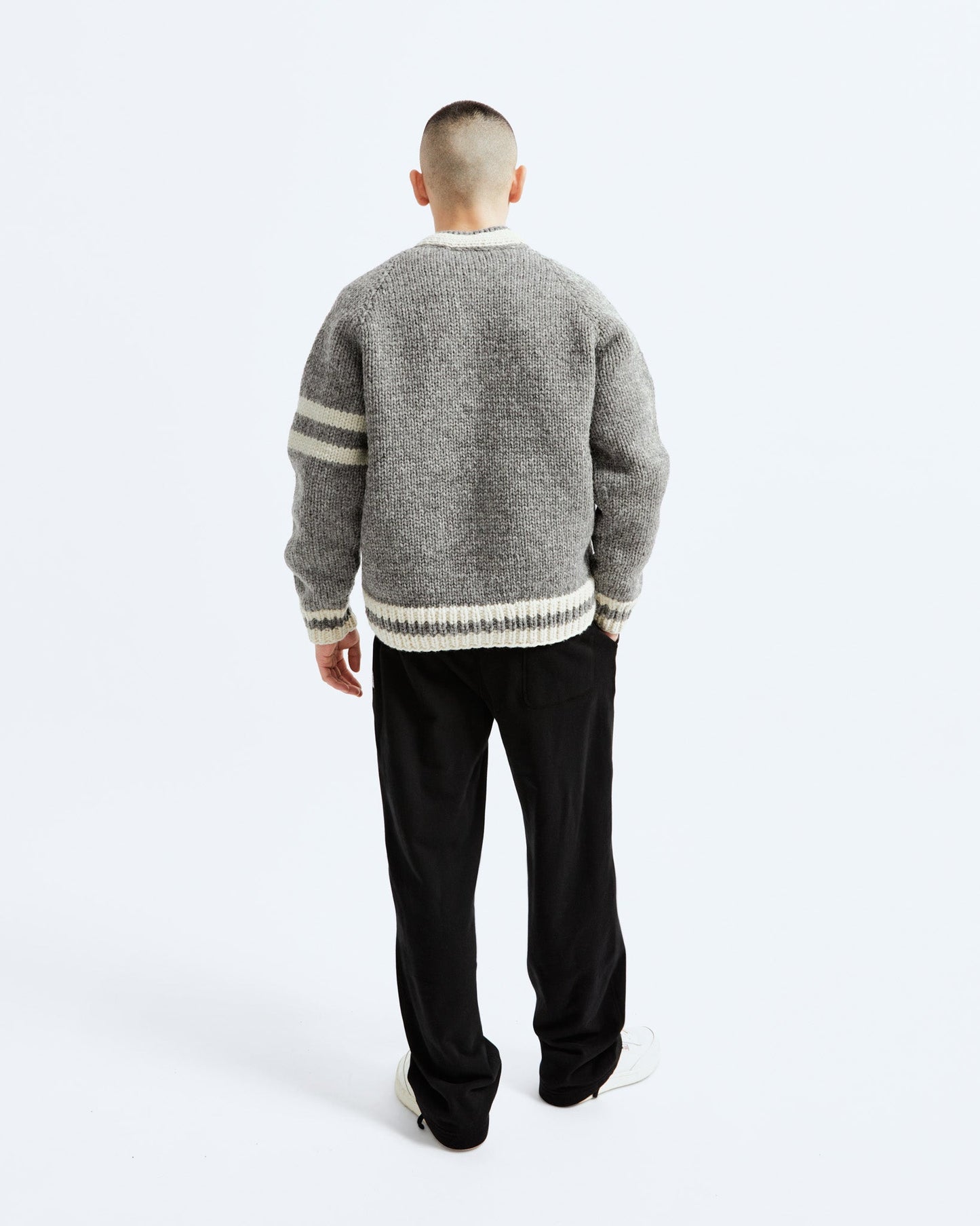 Handknit Collegiate Sweater