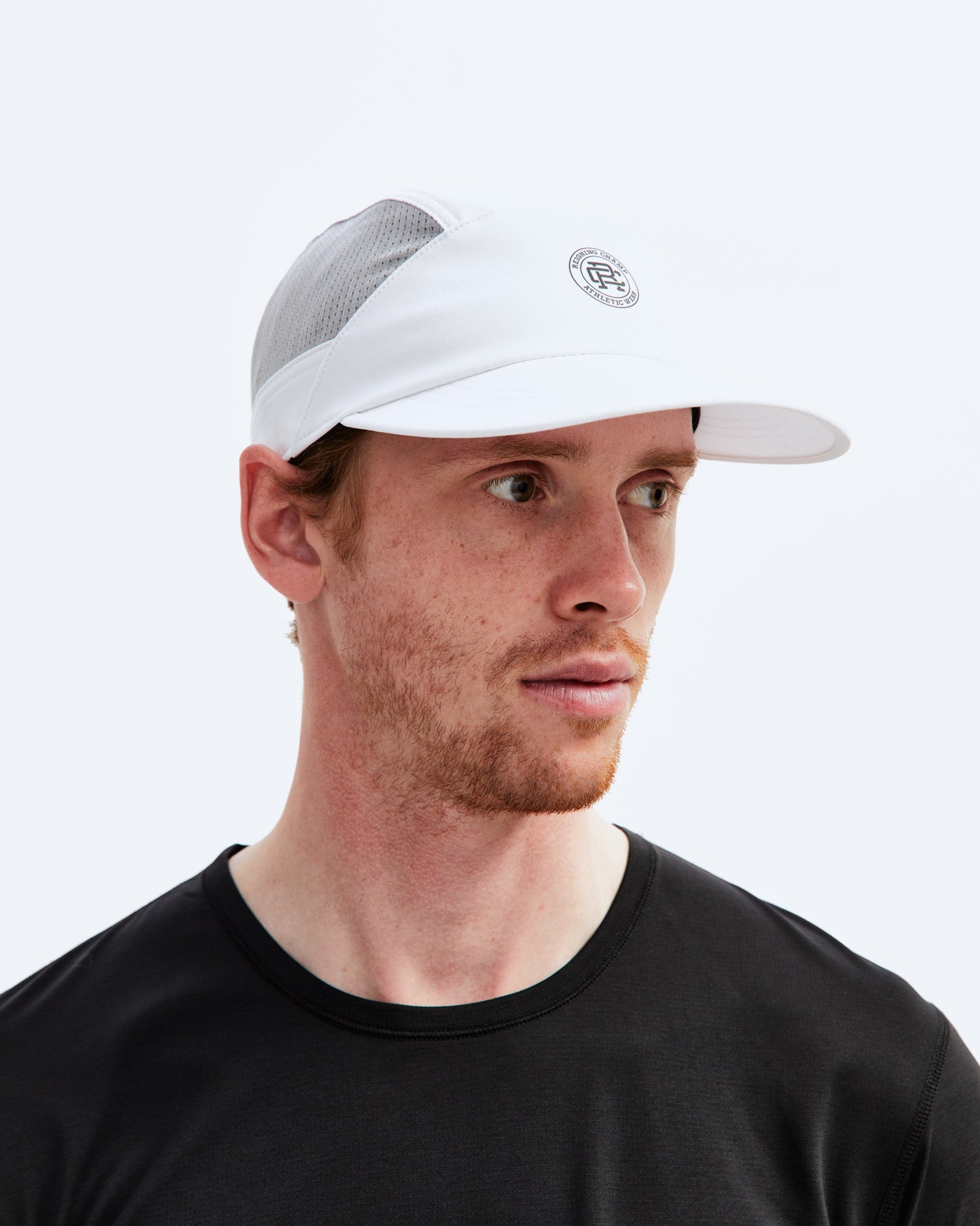 White sports sale hat