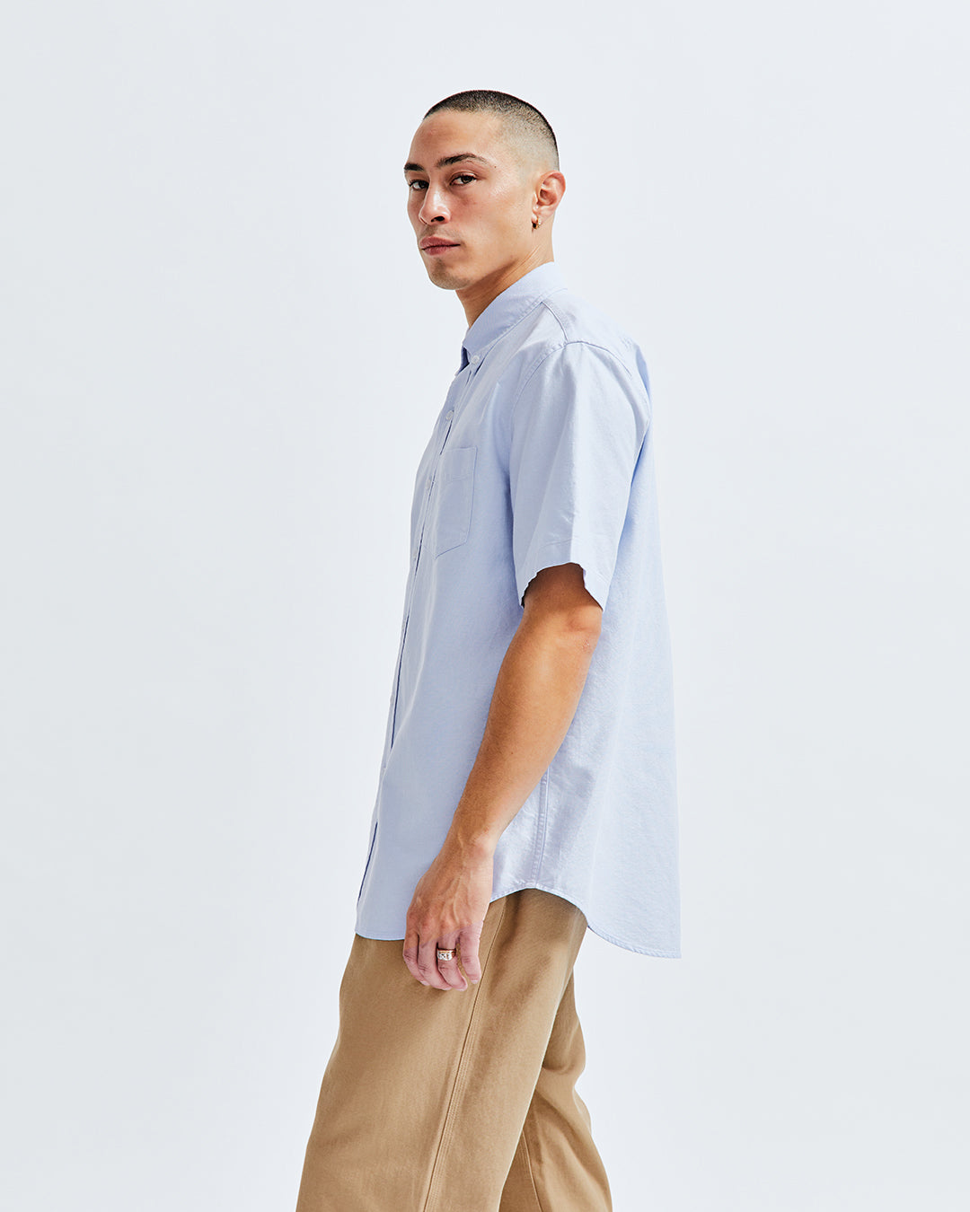 Cotton Oxford Windsor SS Shirt | Reigning Champ