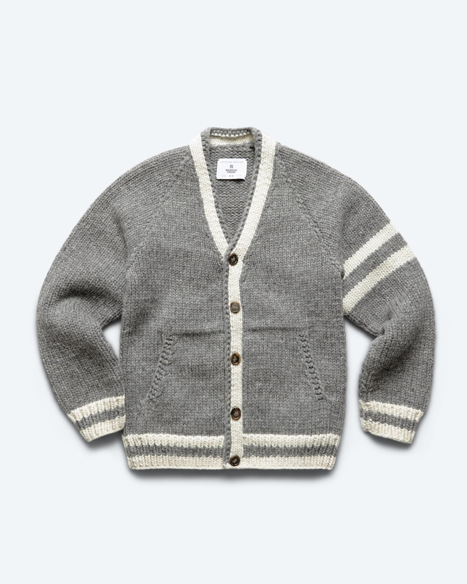 Handknit Collegiate Sweater | Reigning Champ