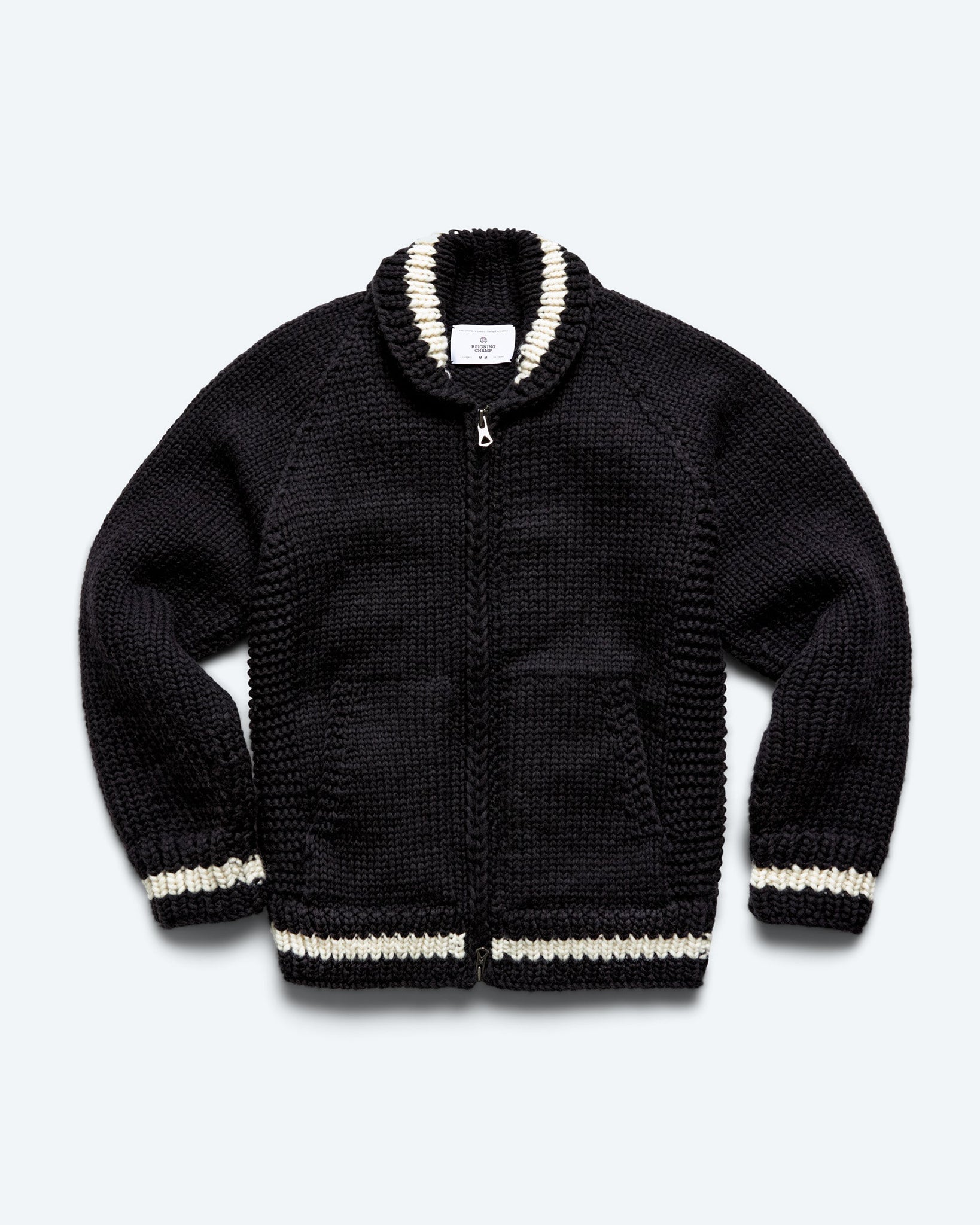 Handknit Varsity Sweater Reigning Champ