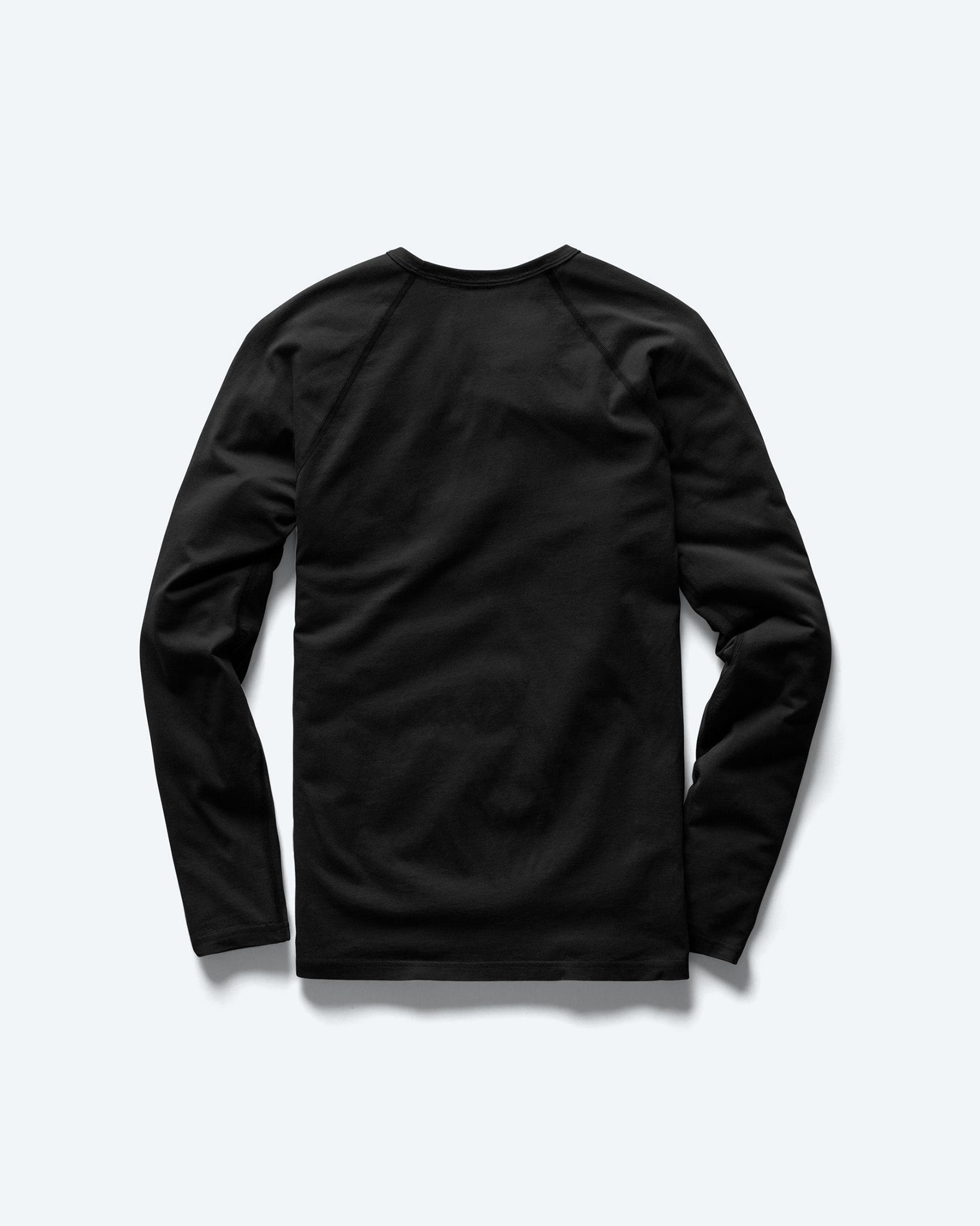 Distressed Black Jersey Layer Long Sleeve Tee - Assembly New York