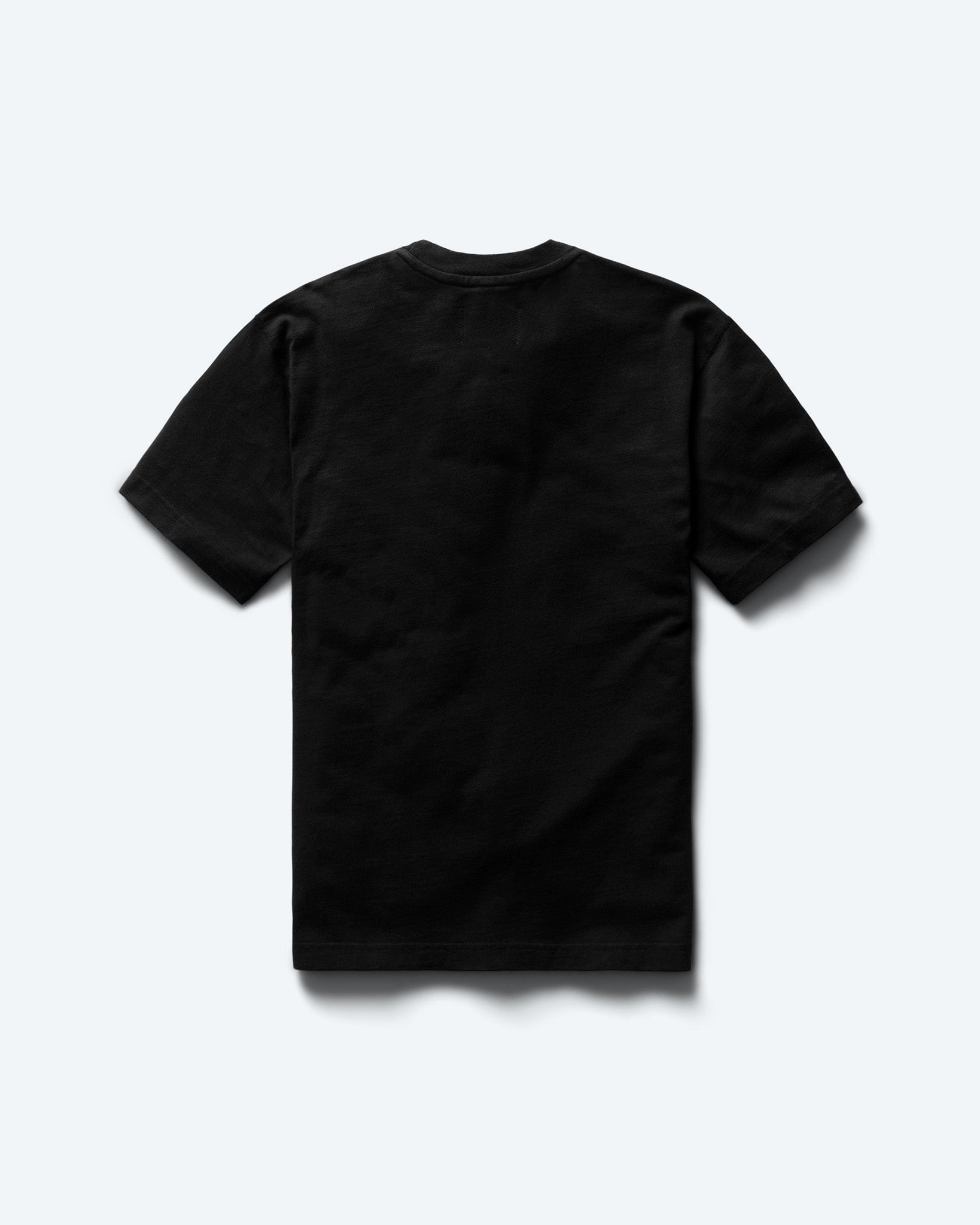 Plain black shirt clearance back and front